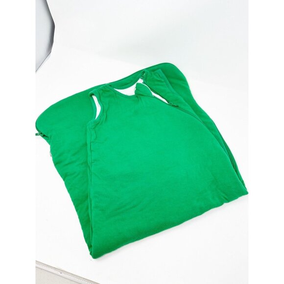 Kyte Baby Sleep Bag 1.0 Tog Wearable Blanket Double Zipper Green Size Medium